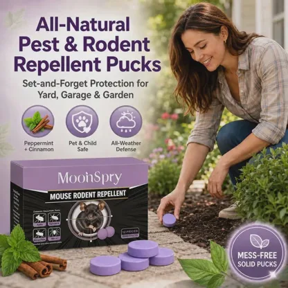 All-Natural Pest & Rodent Repellent Pucks