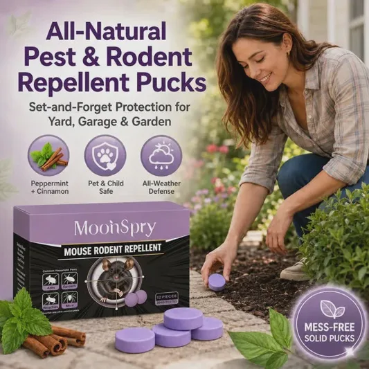 All-Natural Pest & Rodent Repellent Pucks