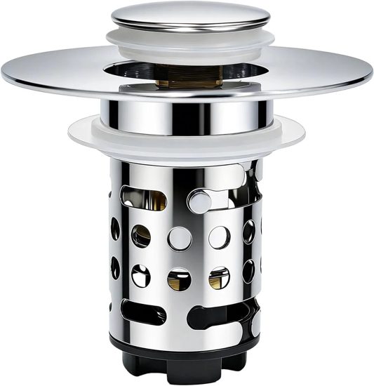 🔥 Upgraded 3-in-1 Drain Strainer That Stops Sink Clogs
